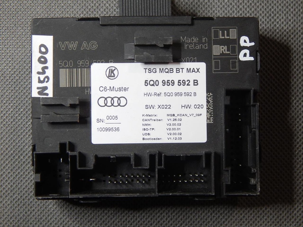 фото №1, Vw golf vii модуль двері 5q0959592b