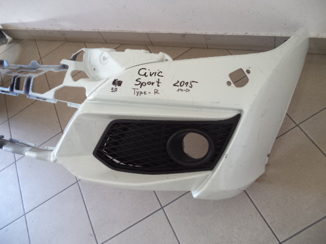 фото №3, Бампер перед honda civic sport type r 14-