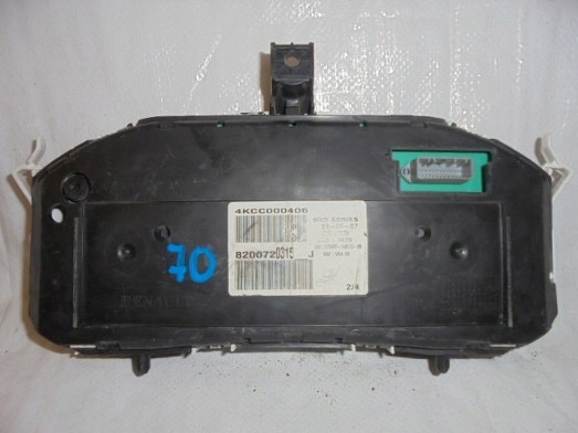 фото №3, Megane 2 счетчик приборы 8200720315 anglia