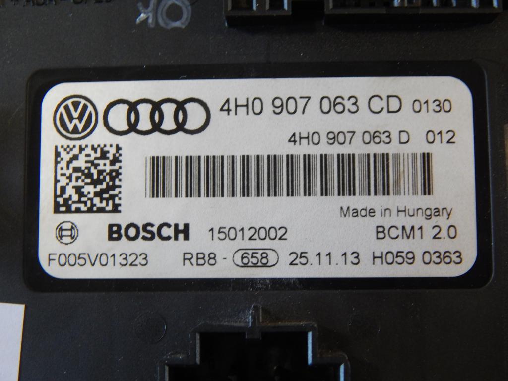 Vw touareg 7p модуль блок управления блок управления бортовой сетью 4h0907063 Цена