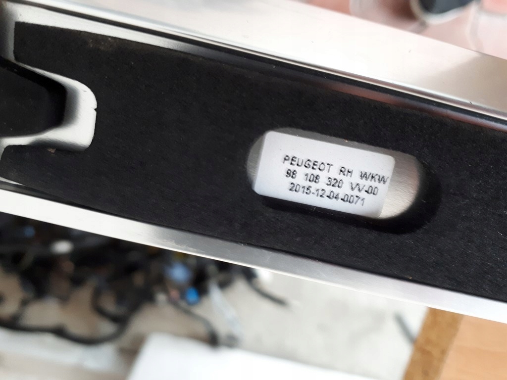 фото №9, Рейлинги кровельные peugeot 508 sw 2013- хром