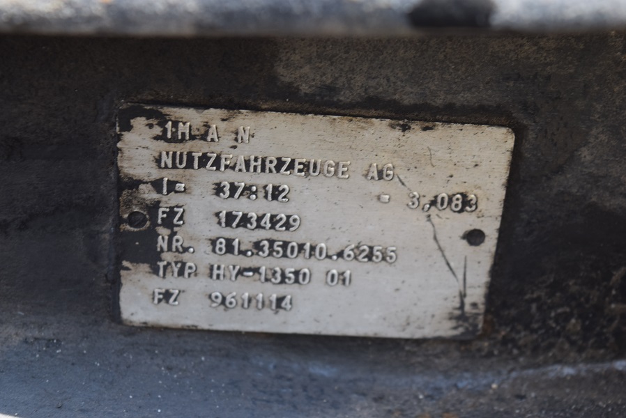 фото №4, Задний мост kompletny man tga 37:12 hy 1350