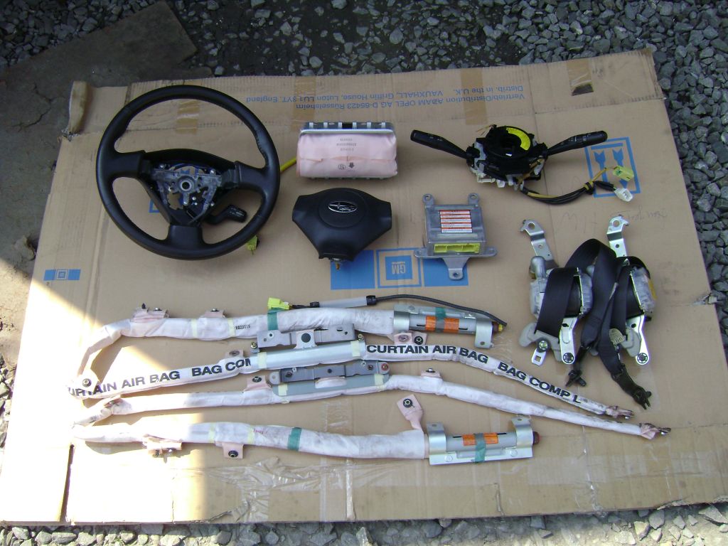 фото №1, Подушки безопасности air bag ремни subaru legacy 2003r-