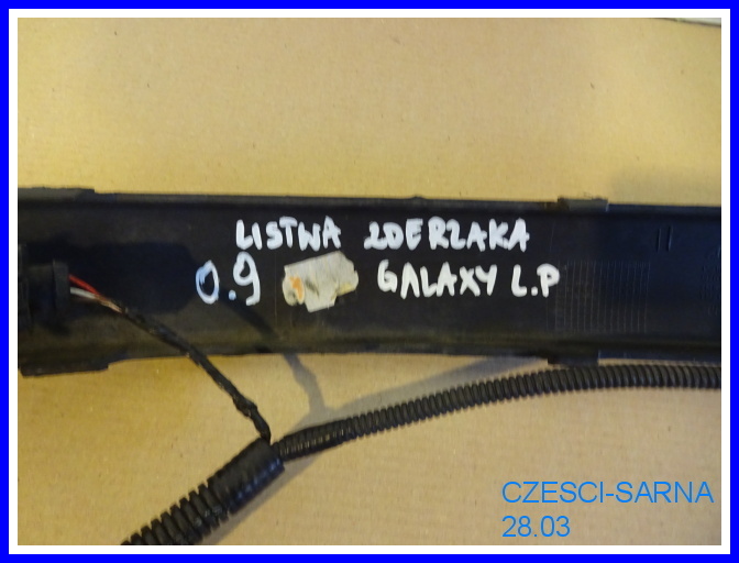 фото №7, Накладка бампера накладка-спойлер ліва перед ford galaxy pdc