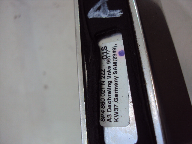 фото №6, Рейлинги кровельные audi a3 sportback 8p0