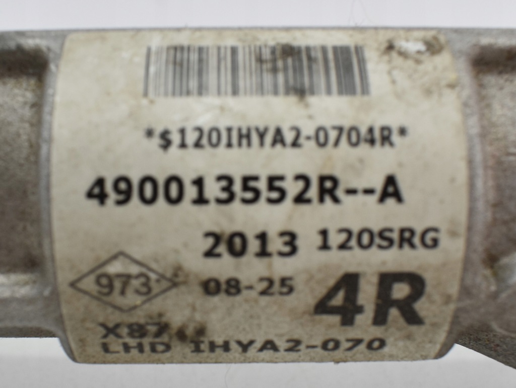 фото №6, Renault captur трансмиссия рулевая рейка демонтаж org