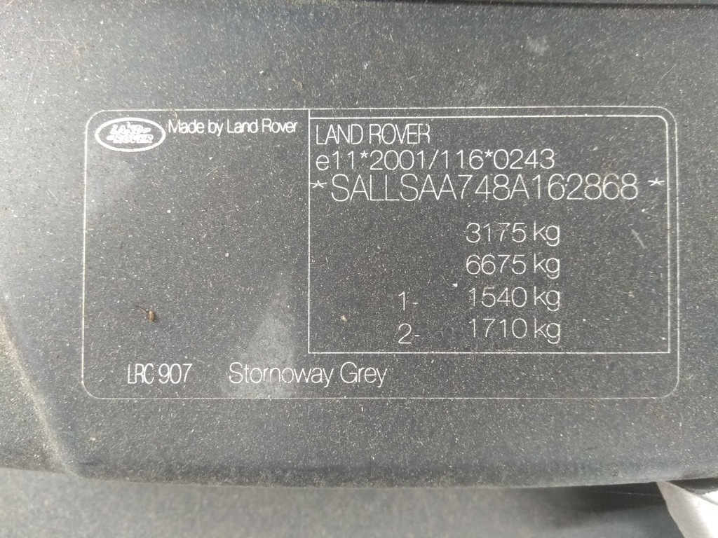 фото №5, Range rover sport 3.6 v8 труба повітря phd500710