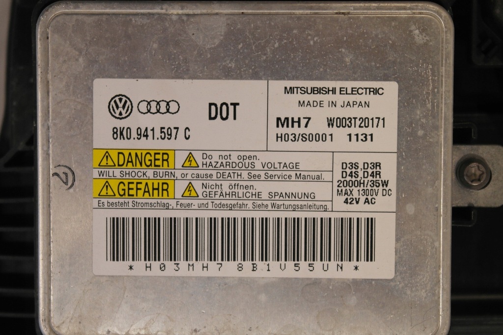 фото №4, Audi q3 лампа левая ксенон 8u0941003d