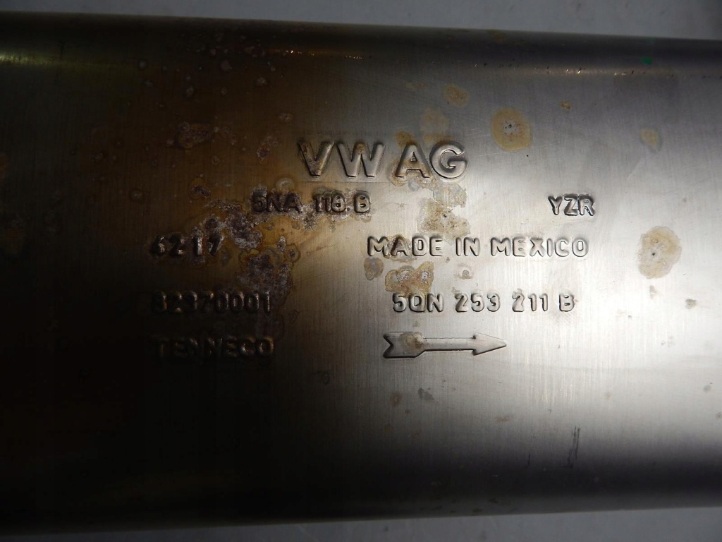 фото №6, Vw tiguan allspace выхлоп гаситель 5qn253211b