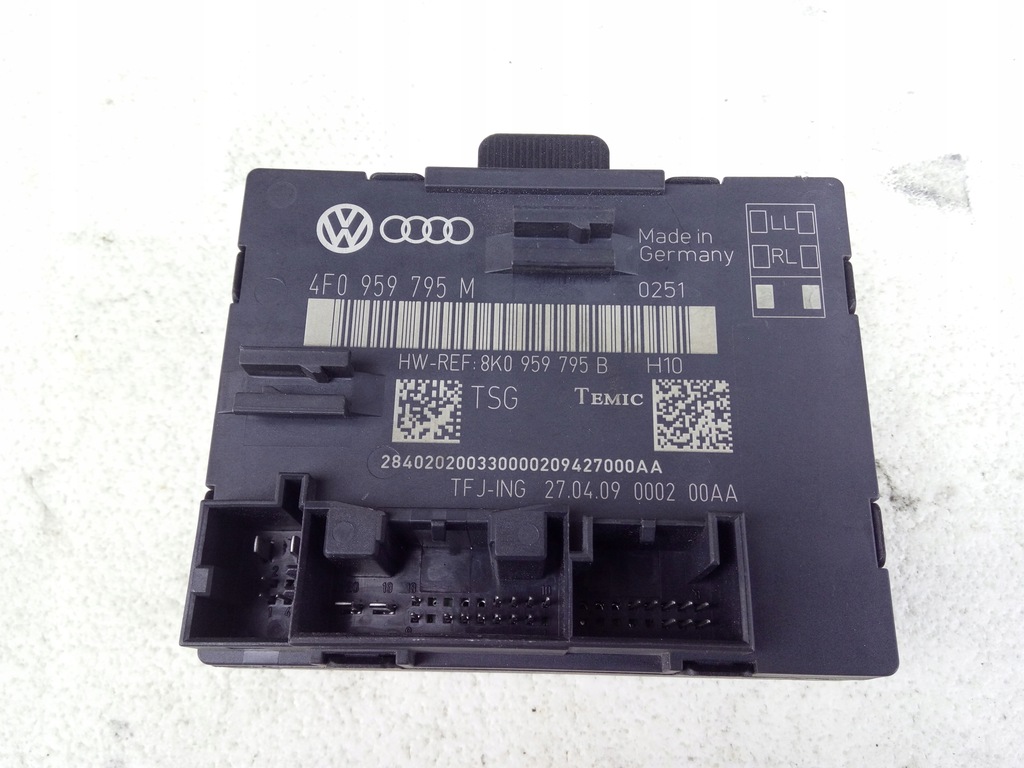 фото №1, Audi модуль блок керування двері 4f0959795m