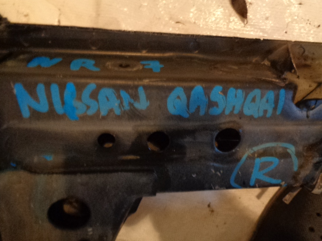 фото №3, Nissan qashqai лонжерон чверть права