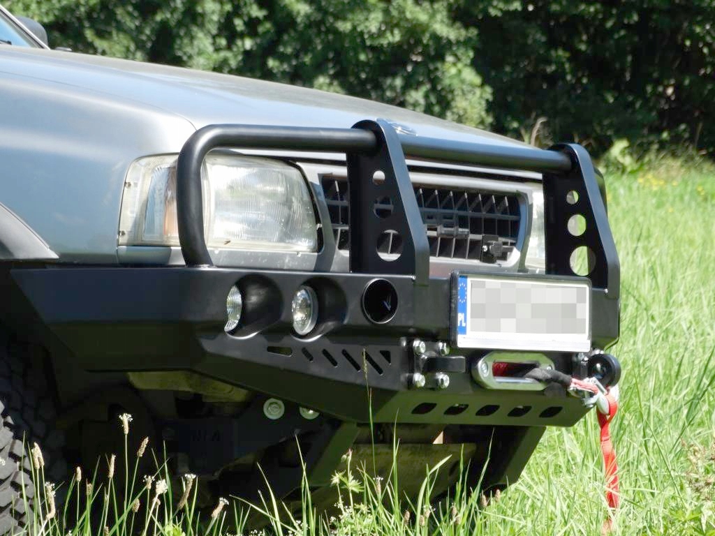 фото №12, Nissan terrano 2 бампер перед передний стальной 4x4