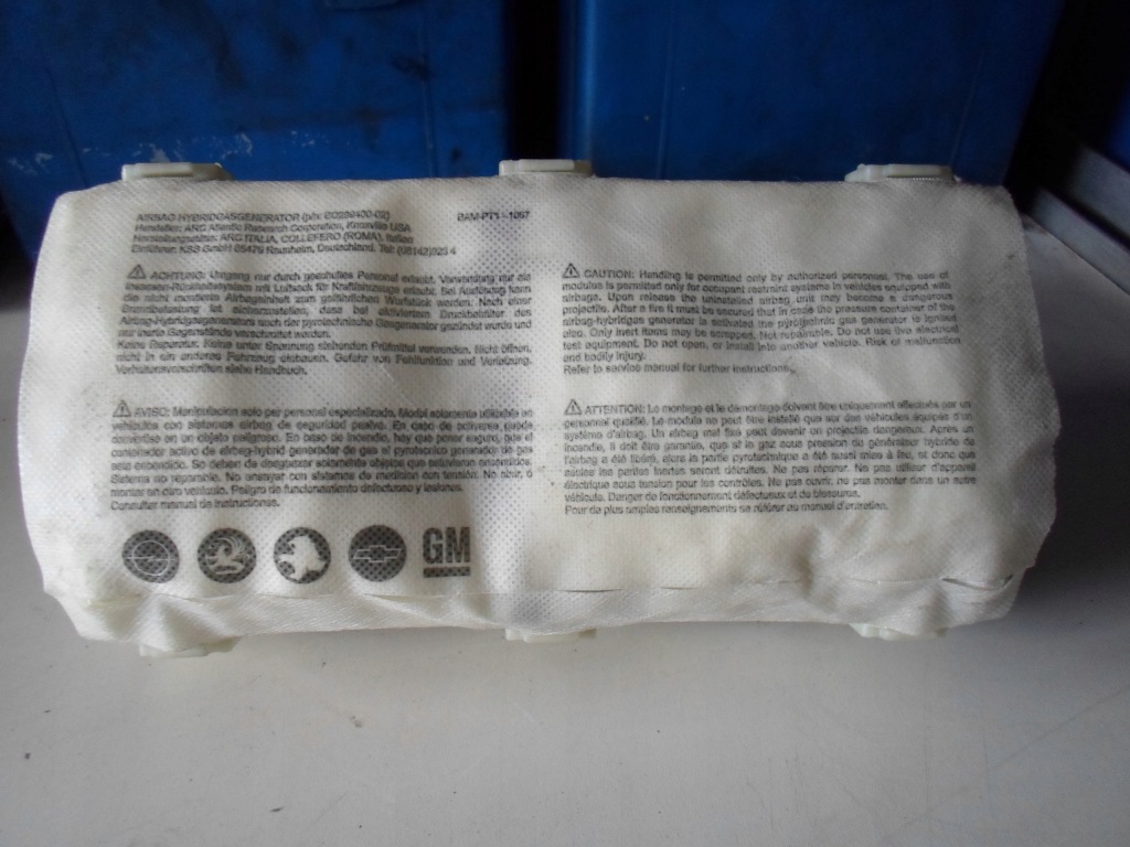 фото №1, Подушка пассажира подушка безопасности opel astra h lift