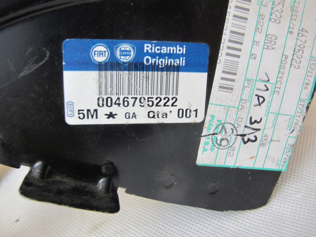 фото №6, Лист каркас лампы левый задняя fiat albea 02-12