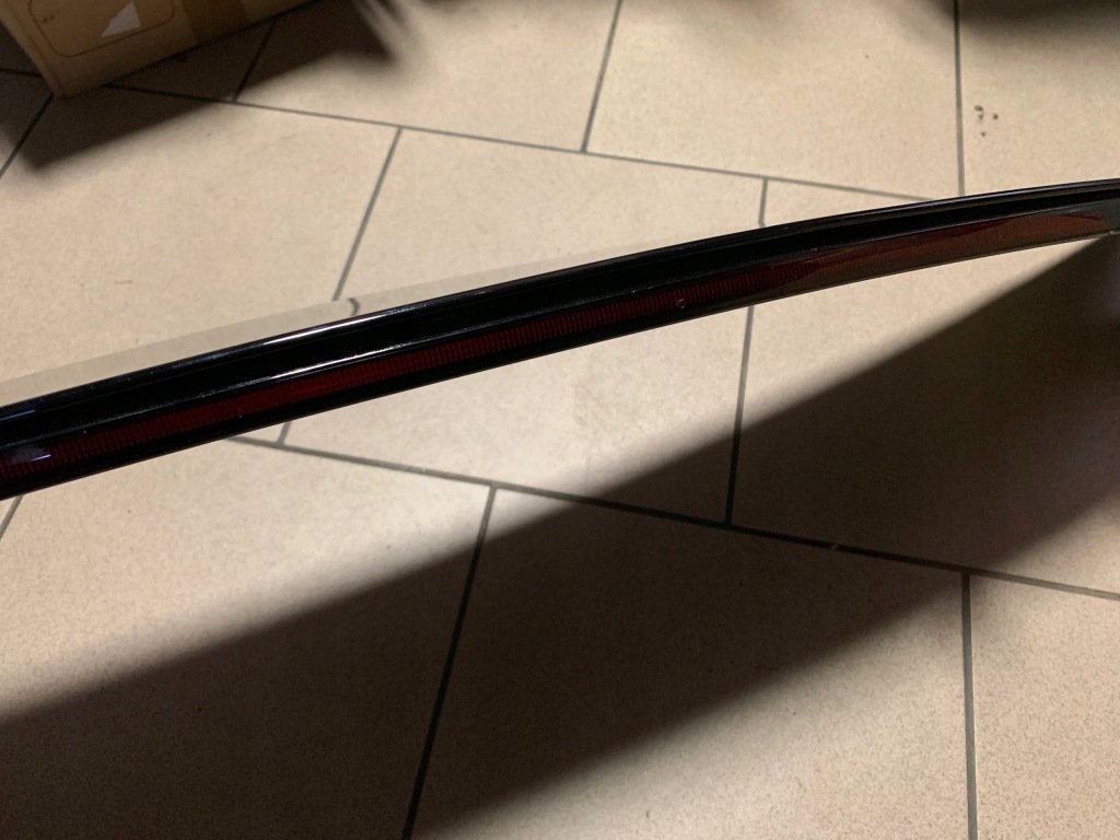 Tesla model x спойлер кришки задня багажник лампа Зі Шроту