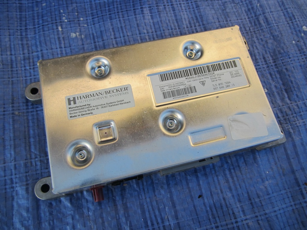 фото №1, Модуль porsche cayenne 7l5 '04 7l0035729a