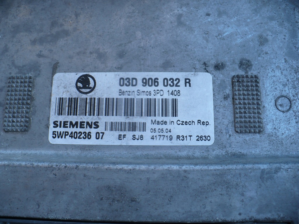 фото №7, Набір стартовий skoda fabia 1.2 wv sea 03d906032r