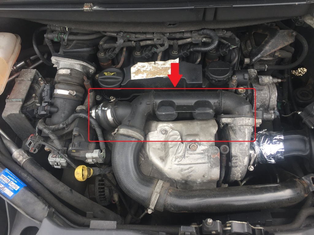 фото №10, Резонатор шланг труба turbo volvo 1.6d 31219084