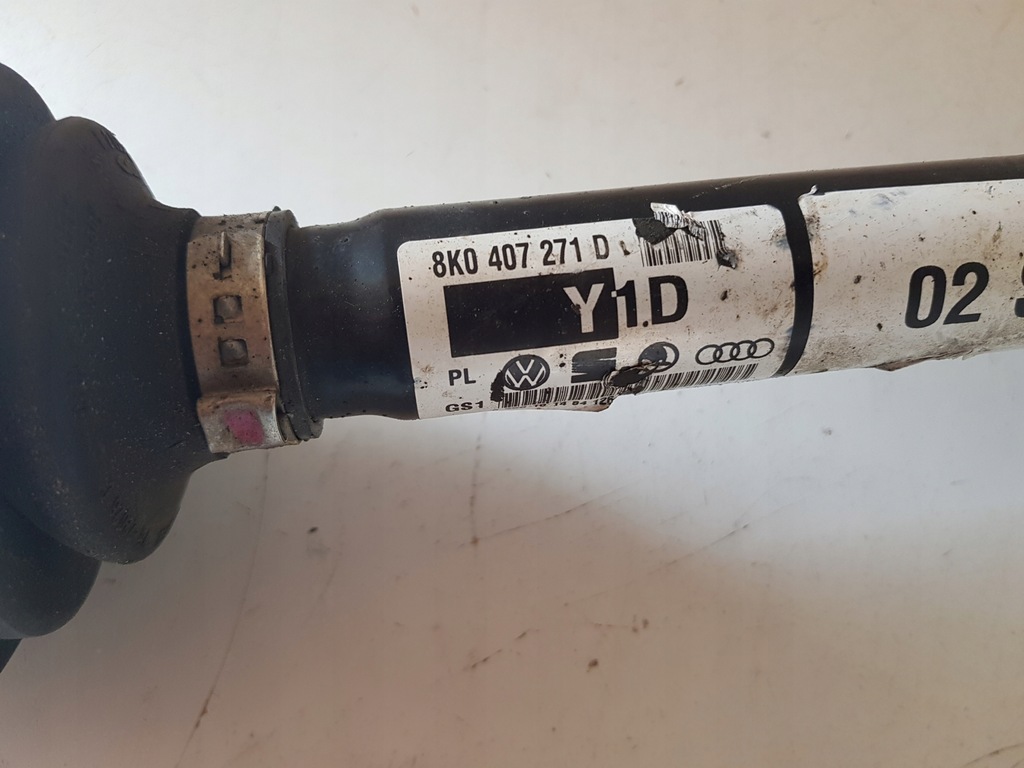 фото №4, Приводной вал правая левая audi a4 b8 8k0407271s 8k0407271d
