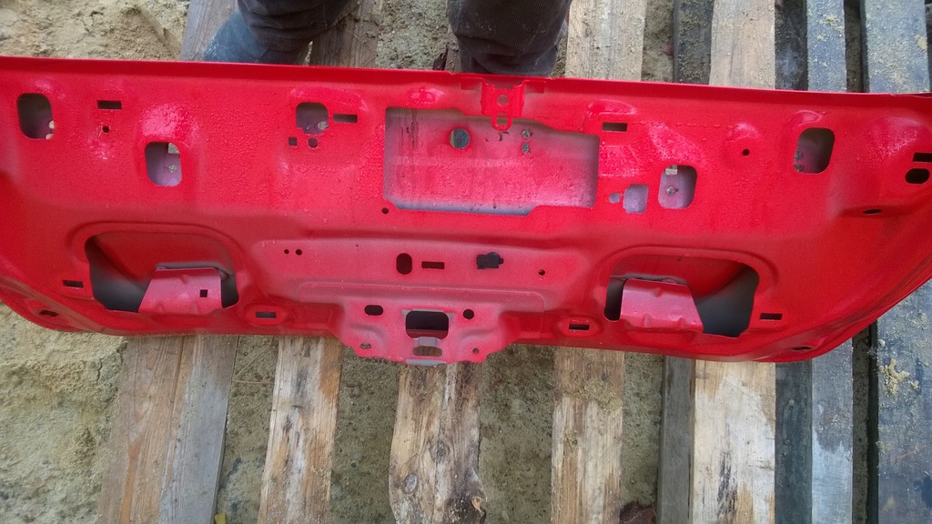 фото №8, Ford fiesta vi - задня кришка багажника czerwona