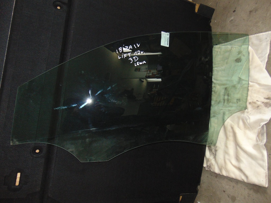 фото №1, Скло двері ліва перед ibiza iv lift 3d 12 r