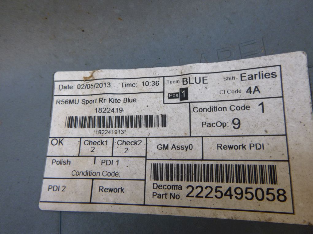 фото №5, Mini cooper s r56 r57 r58 r59 lift бампер задній