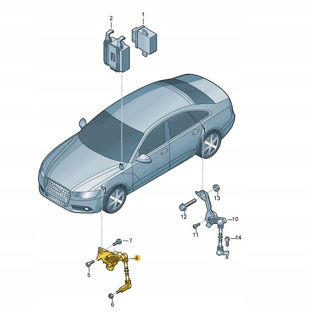 фото №12, Датчик уровня света перед 4h0941286g audi aso