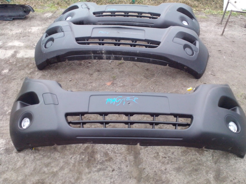 фото №1, Бампер перед передній renault master 10- протитуманні фари