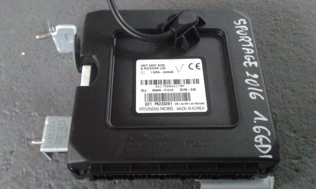 фото №1, Kia sportage iv 2016 модуль bcm 95400-f1210