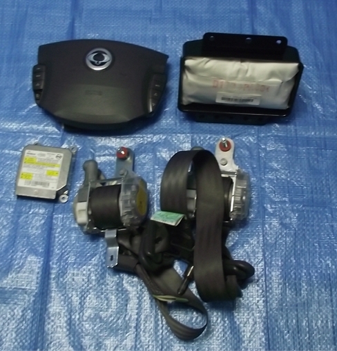 фото №1, Ssangyong kyron подушка подушки безопасности подушка безопасности комплект