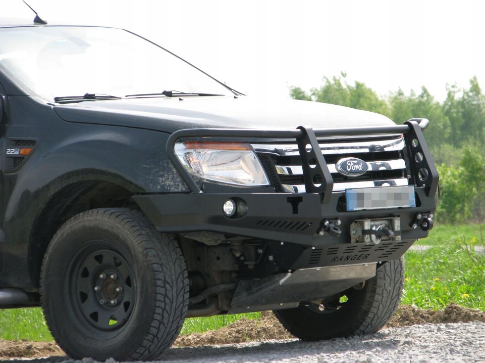 фото №7, Бампер ford ranger t6 11-15 перед pod лебёдка