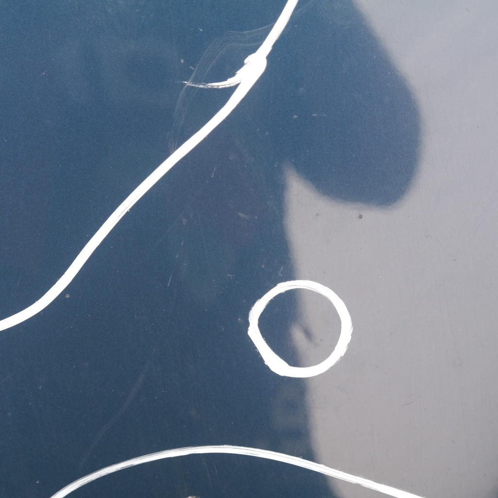 Bmw e83 x3 капот кришка двигуна mysticblau a07 Оригінал