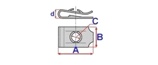 фото №3, Клипса пластина монтажная защита mini countyrman