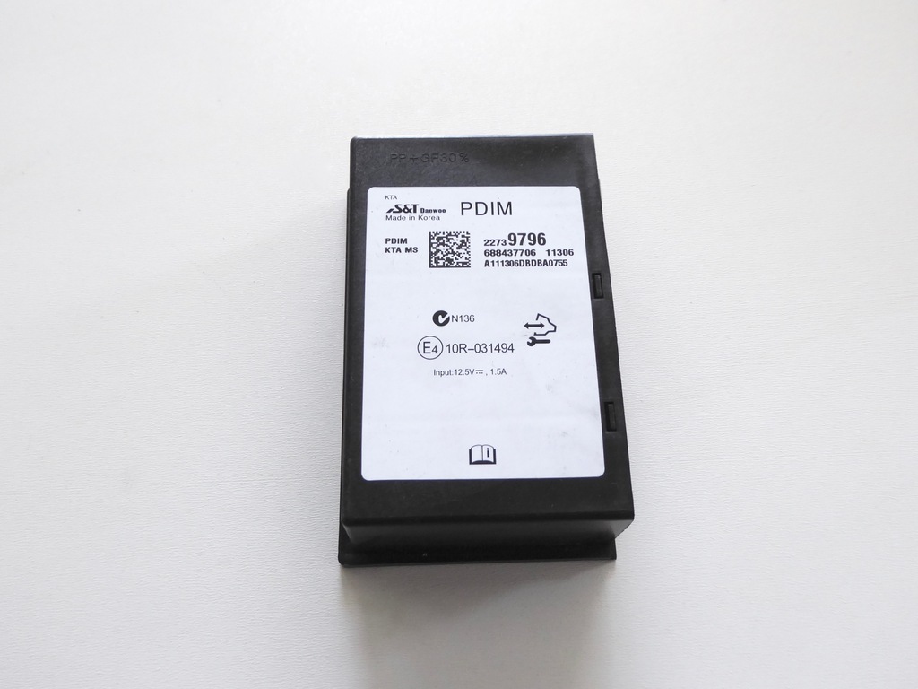 фото №1, Модуль pdim 22739796 opel zafira c