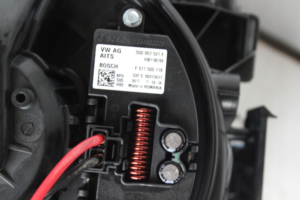 фото №7, Отопитель vw tiguan allspace 5qm816002 комплектная