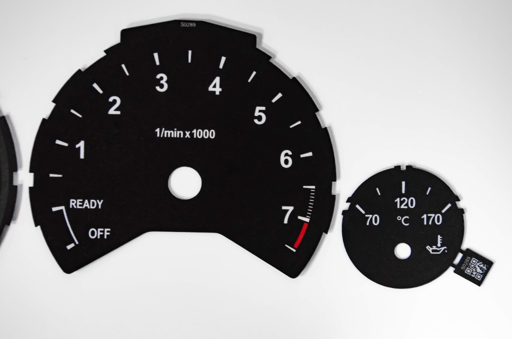 фото №9, Bmw seria 3 f30 f31 f34 тормозные диски спидометра приборы заменитель с mph na км/ч