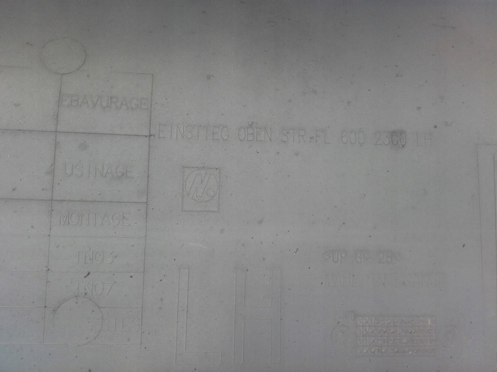 фото №4, Mercedes actros mp4 a960 stponica подножка левый