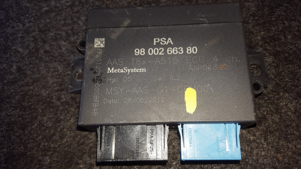 фото №1, Peugeot модуль pdc парктронік 9800266380