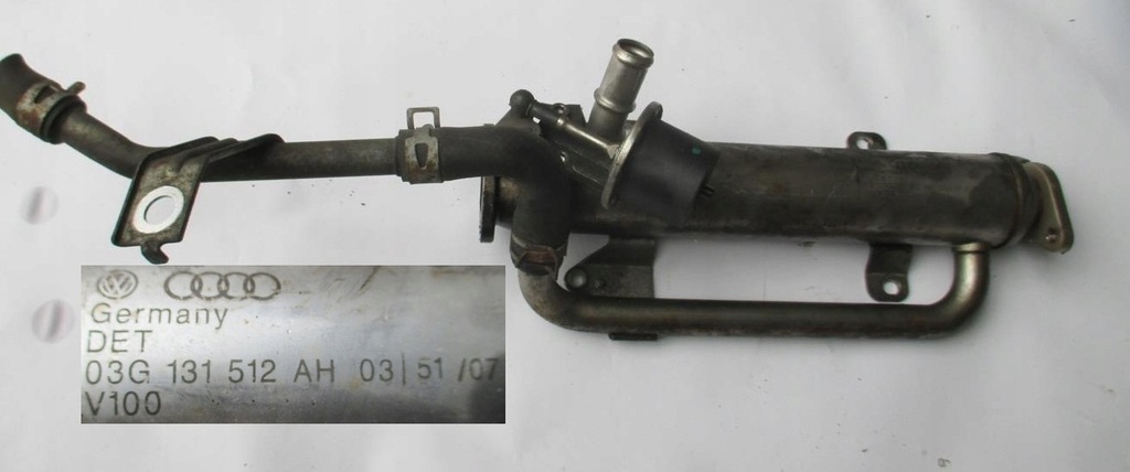 фото №1, Mitsubishi lancer x 2.0d радиатор выхлопных газов egr