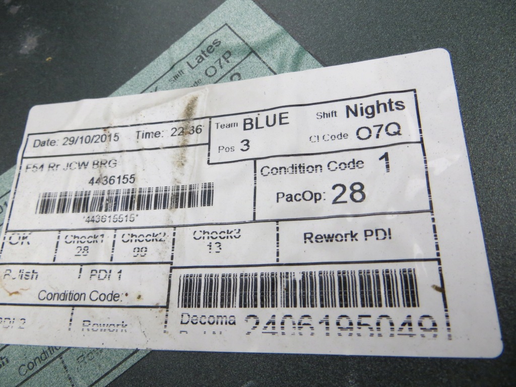 Бампер задний задний mini f54 clubman 4xpdc b22 с Разборки