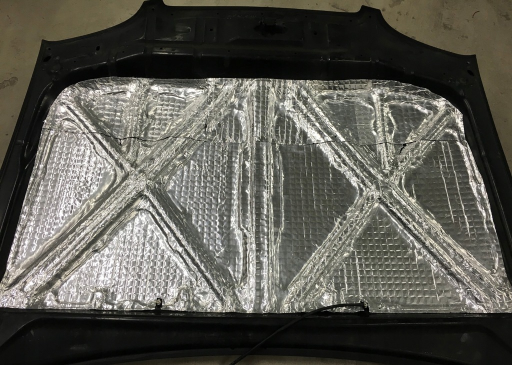 фото №9, Мат шумоизоляционная шумоизоляция капот отсек двигателя trudnopalna na крышка