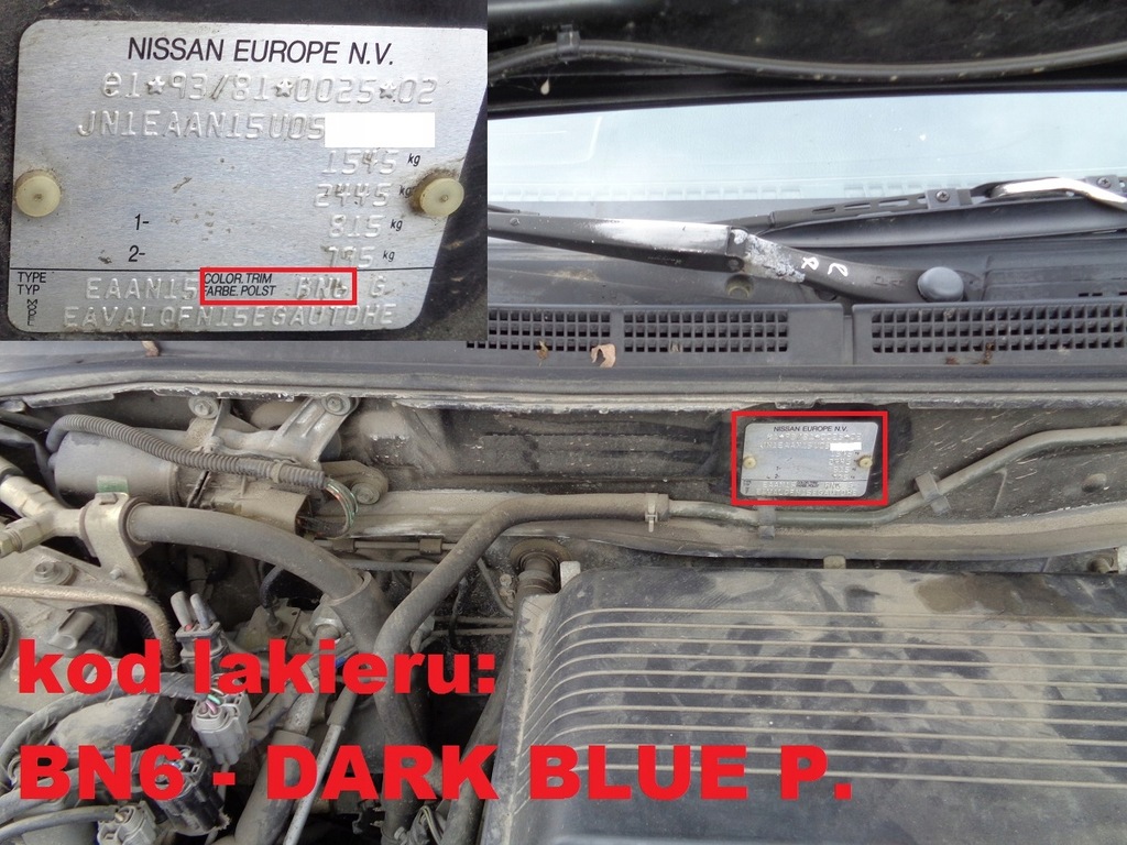 фото №8, Петлі капот кришки двигуна nissan almera n15