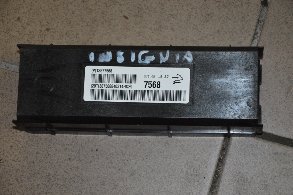 фото №1, Модуль обдув opel insignia 13577568