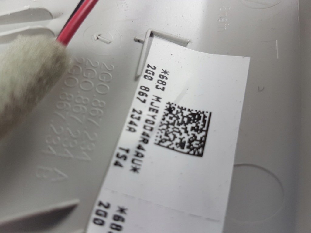 фото №3, Vw polo vi 2g защита стойка левая